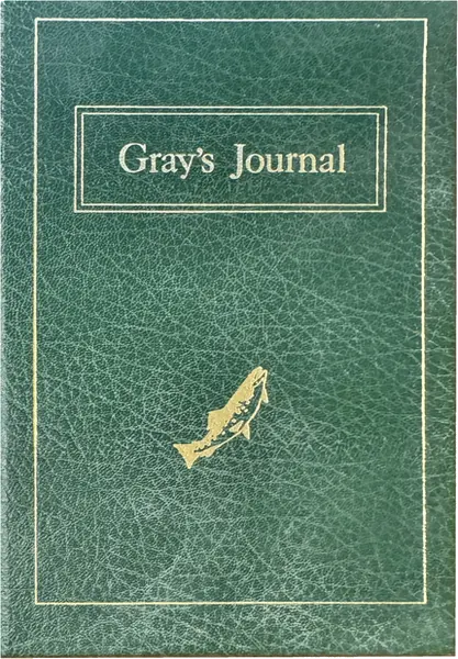 Gray's journal, photo of this copy