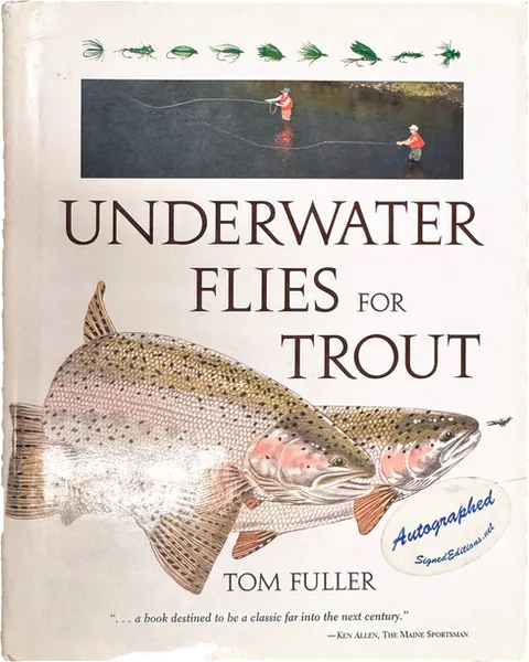 Underwater Flies for Trout, photo of this copy